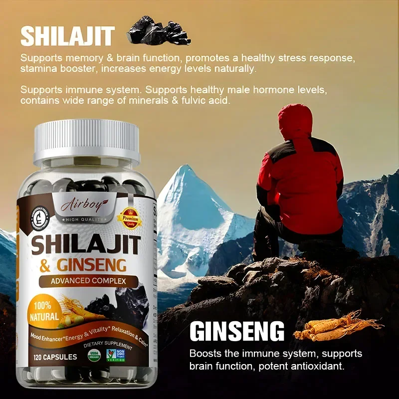 Shilajit & Ginseng - Energy &  - đánh giá và giá Pre Workout Supplement