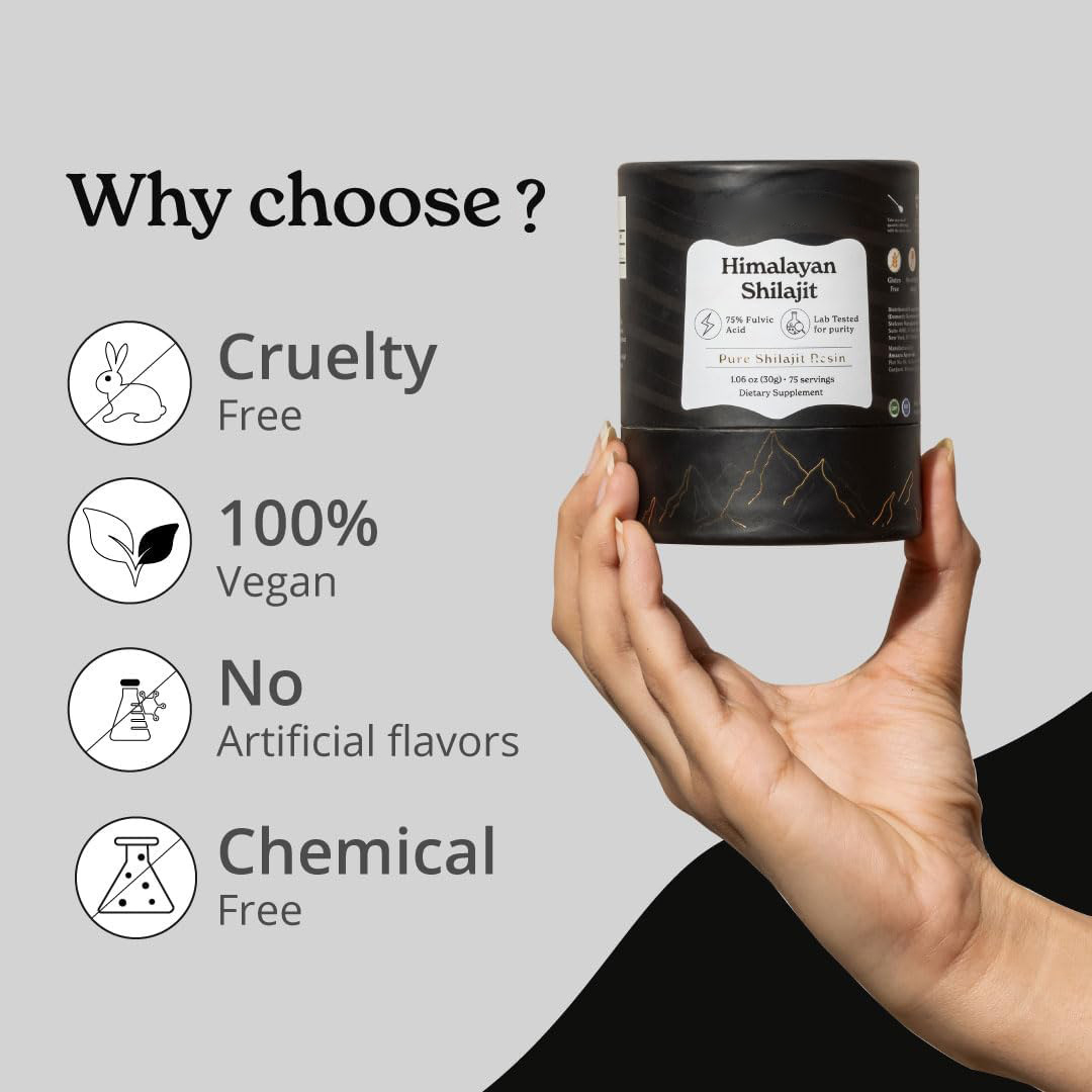 Pure Himalayan Shilajit Resin  - đánh giá và giá Shilajit Resin Pure