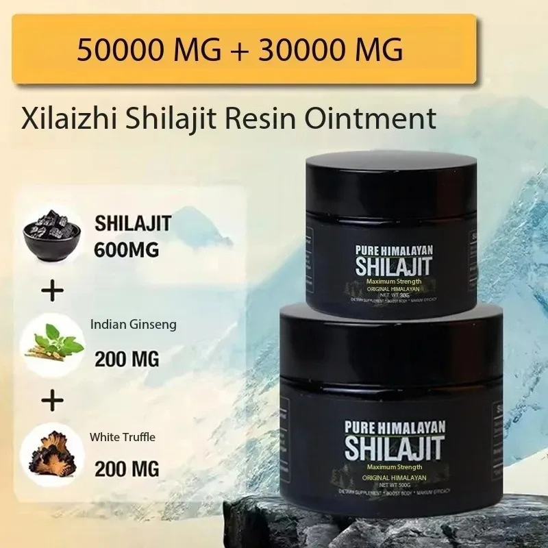 30g /50g100% High-purity Shila - đánh giá và giá Shilajit Resin Pure