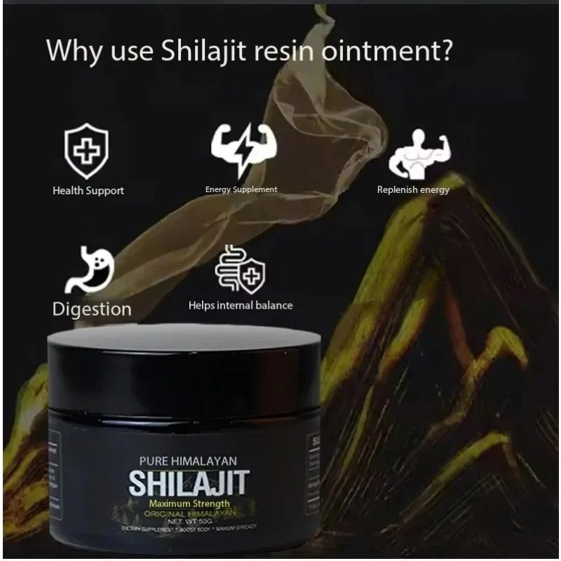 30g /50g100% High-purity Shila - đánh giá và giá Shilajit Resin Pure