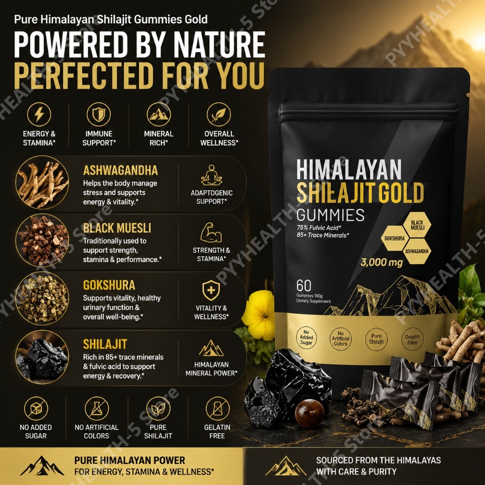 Pure Himalayan Shilajit Gummie - đánh giá và giá Shilajit Resin Pure