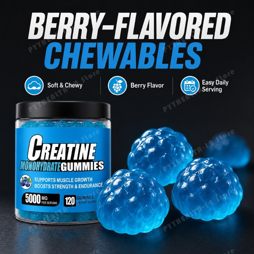 Creatine Monohydrate Gummies 5 - đánh giá và giá Pre Workout Supplement