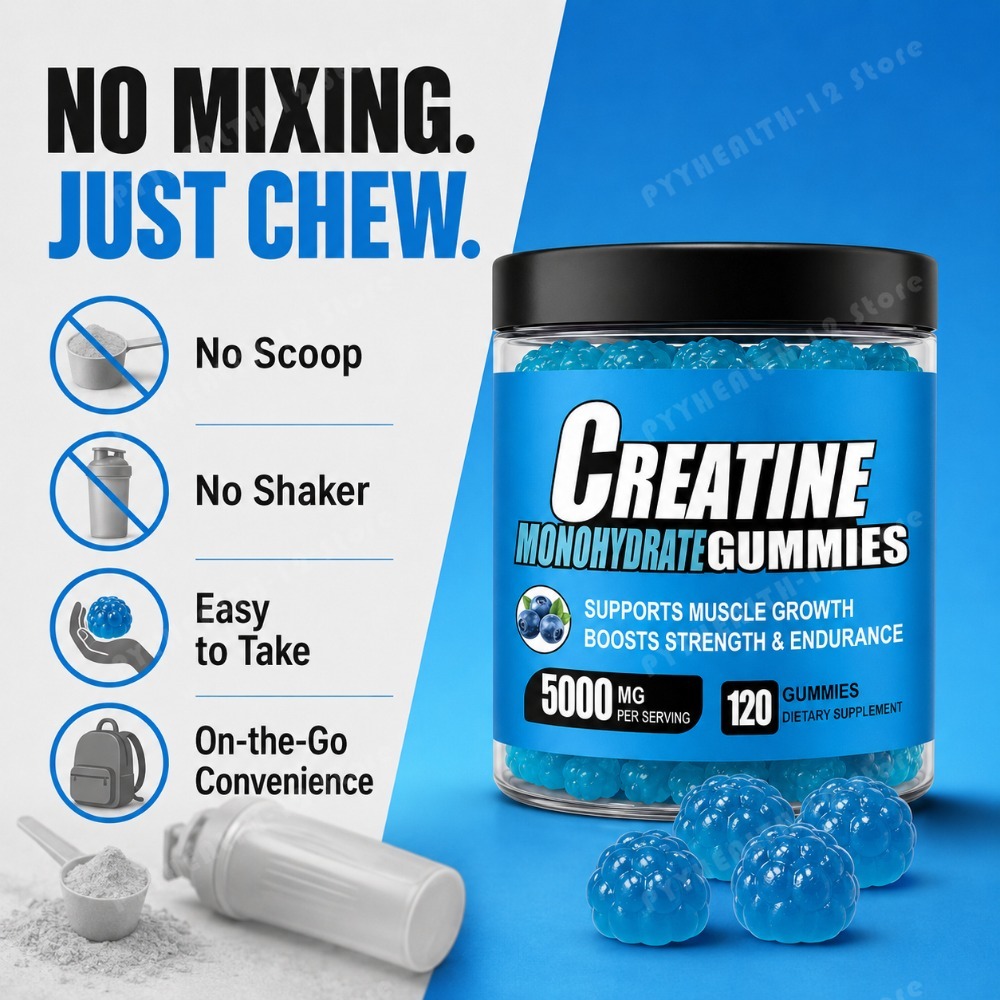 Creatine Monohydrate Gummies 5 - đánh giá và giá Pre Workout Supplement
