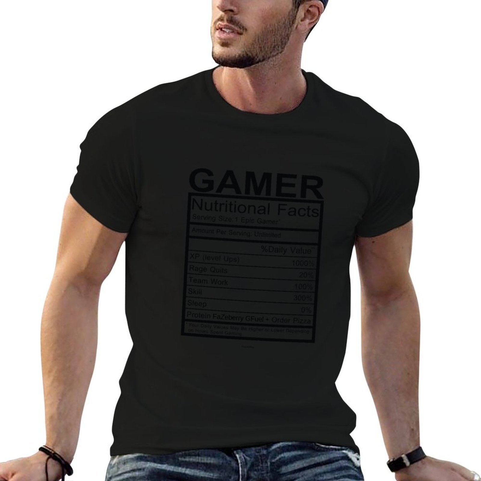Gamer Nutritional Facts Chart  - đánh giá và giá The Nutrition Fitness