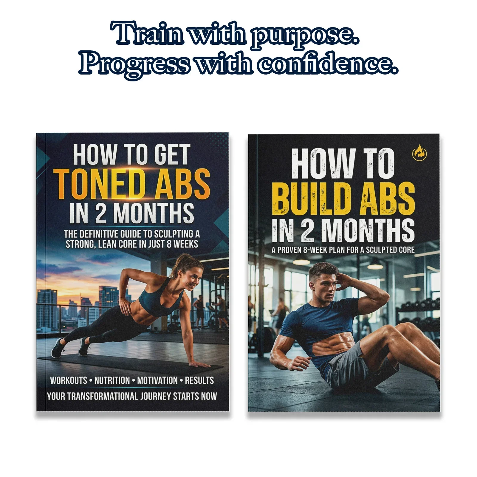 2-Book Abs Training Guide Set  - đánh giá và giá The Nutrition Fitness