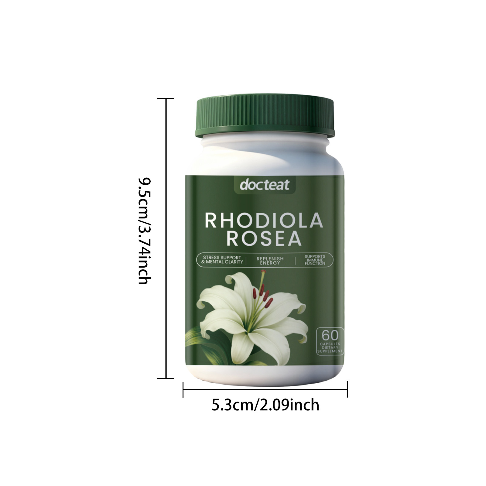 DOCTEAT Men's Health Capsules  - đánh giá và giá Nutrition Physical Fitness