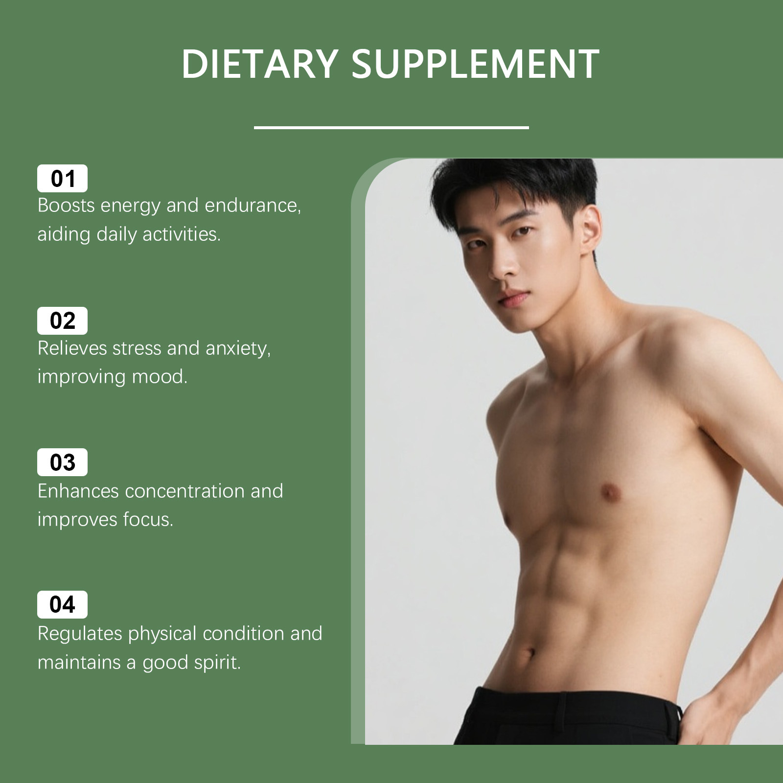 DOCTEAT Men's Health Capsules  - đánh giá và giá Nutrition Physical Fitness