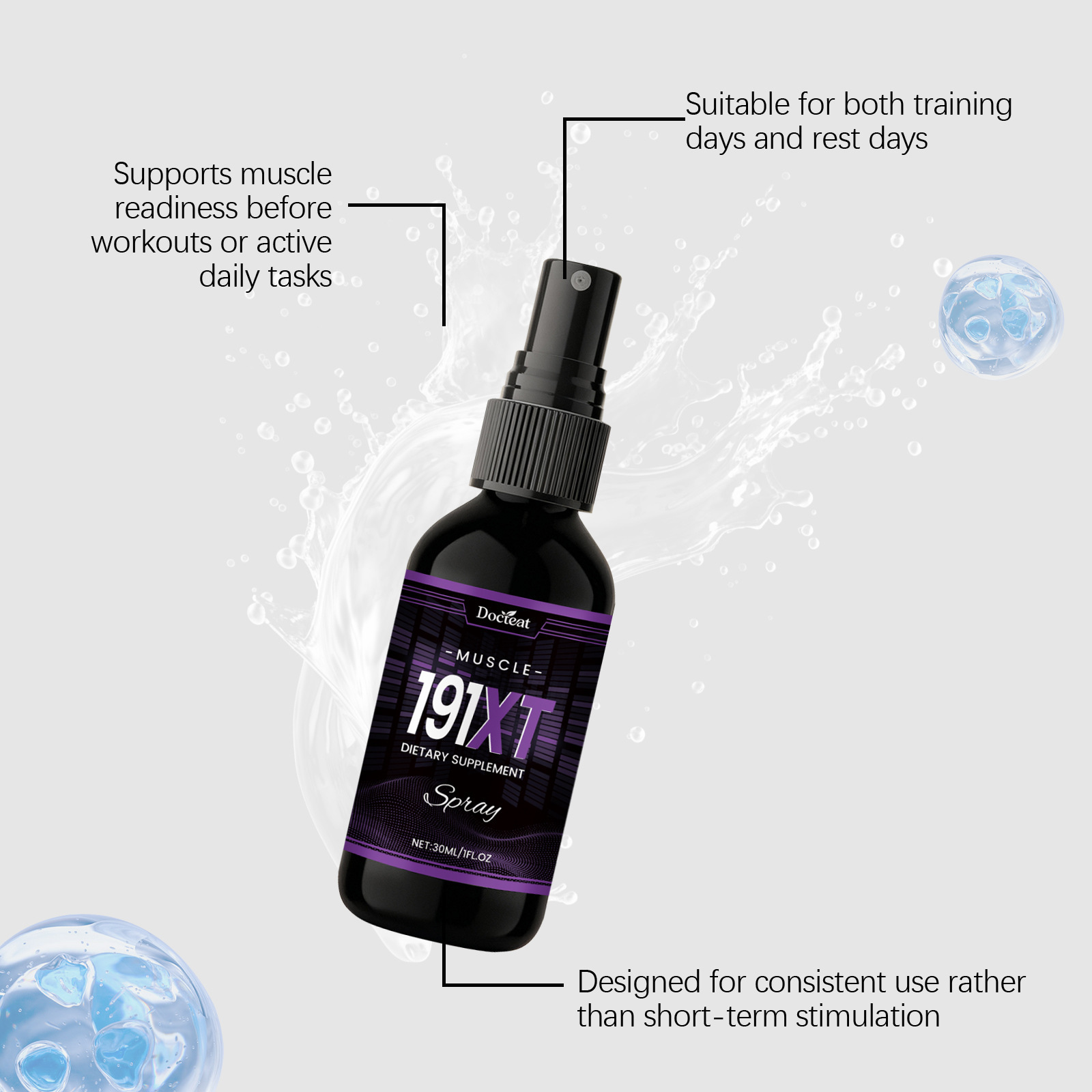 Muscle Growth Spray Enhance Ph - đánh giá và giá Nutrition And Exercise
