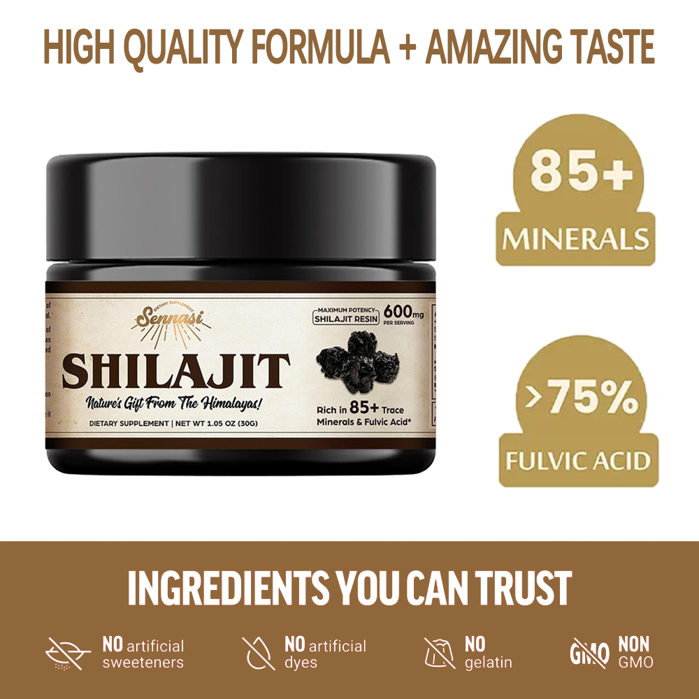 Pure Himalayan Shilajit Resin, - đánh giá và giá Shilajit Resin Pure