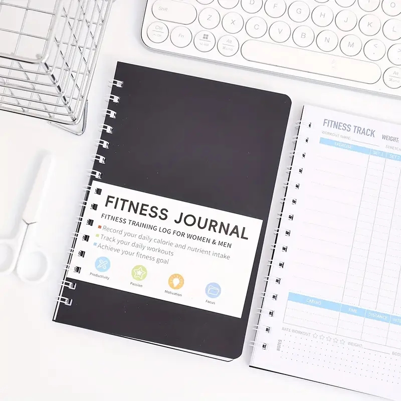 Fitness Journal Notebook Daily - đánh giá và giá Nutrition And Exercise
