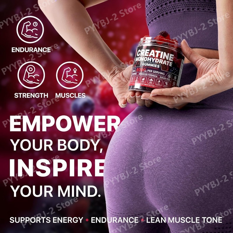 Creatine Monohydrate Gummies R - đánh giá và giá Pre Workout Supplement