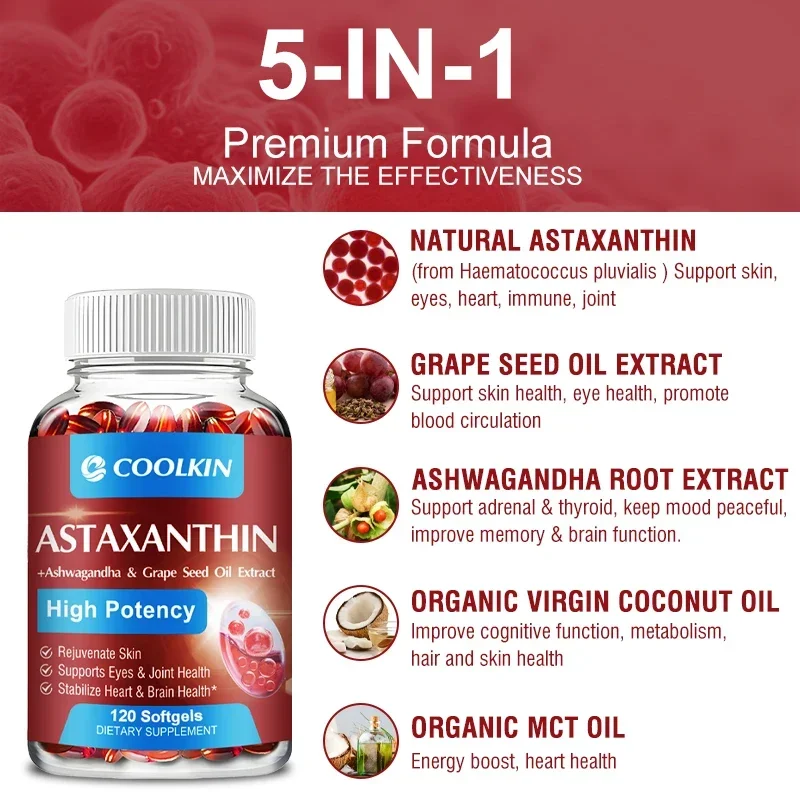 Astaxanthin - Promotes Cardiov - đánh giá và giá Pre Workout Supplement