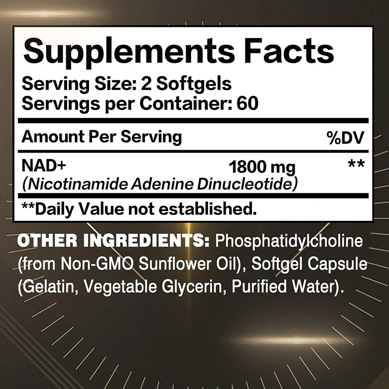 Liposomal NAD Supplement - Sup - đánh giá và giá Pre Workout Supplement